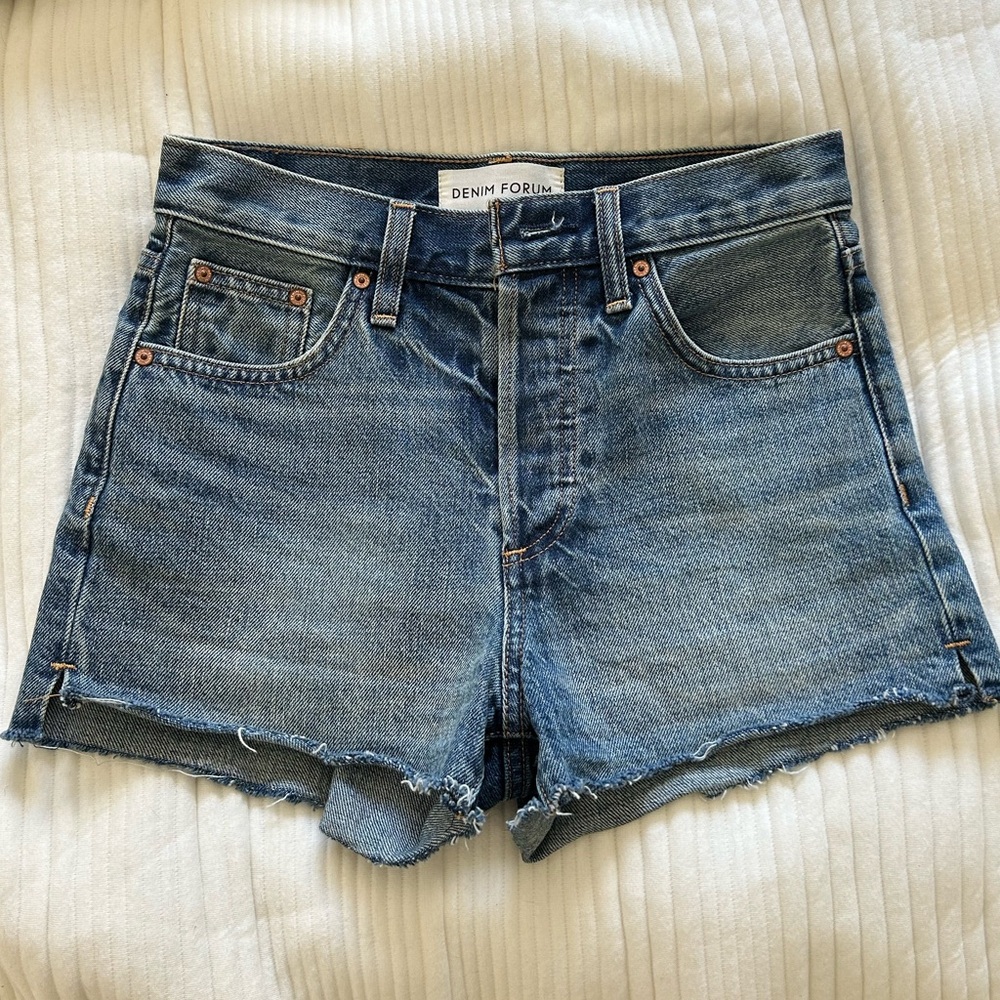 Denim Forum Blue Jean Shorts